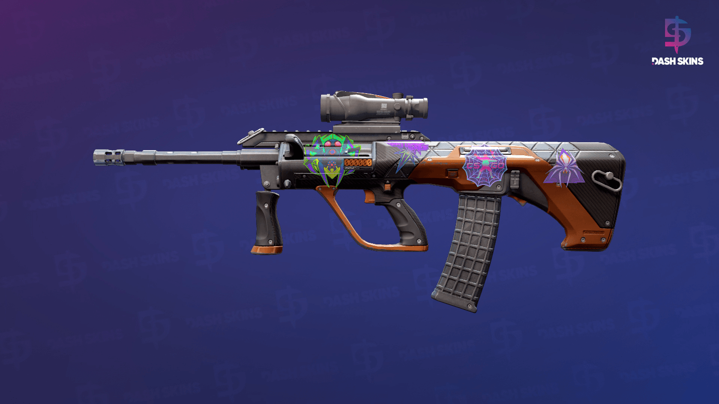 StatTrak™ AUG | Triqua (Minimal Wear) Screenshot Playside