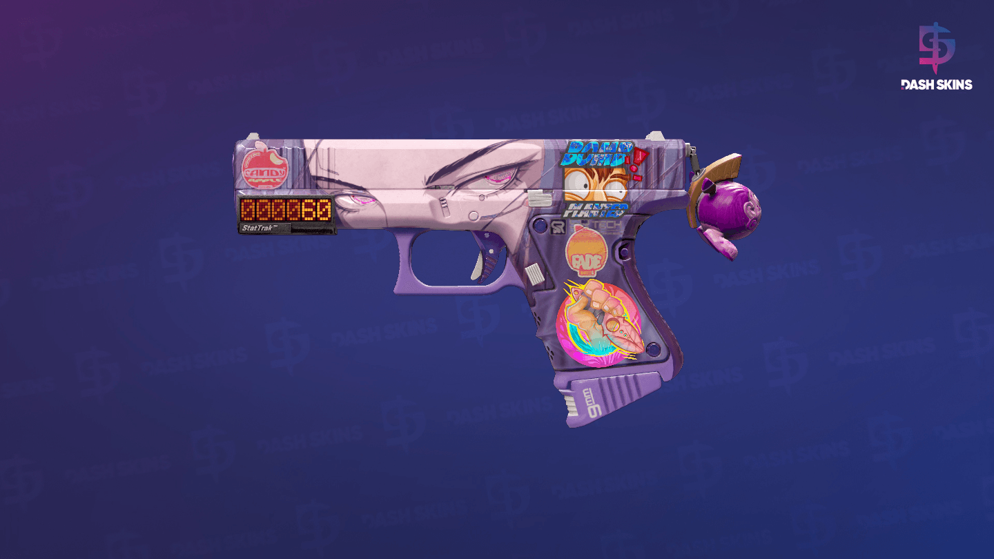 StatTrak™ Glock-18 | Shinobu (Field-Tested) Screenshot Playside
