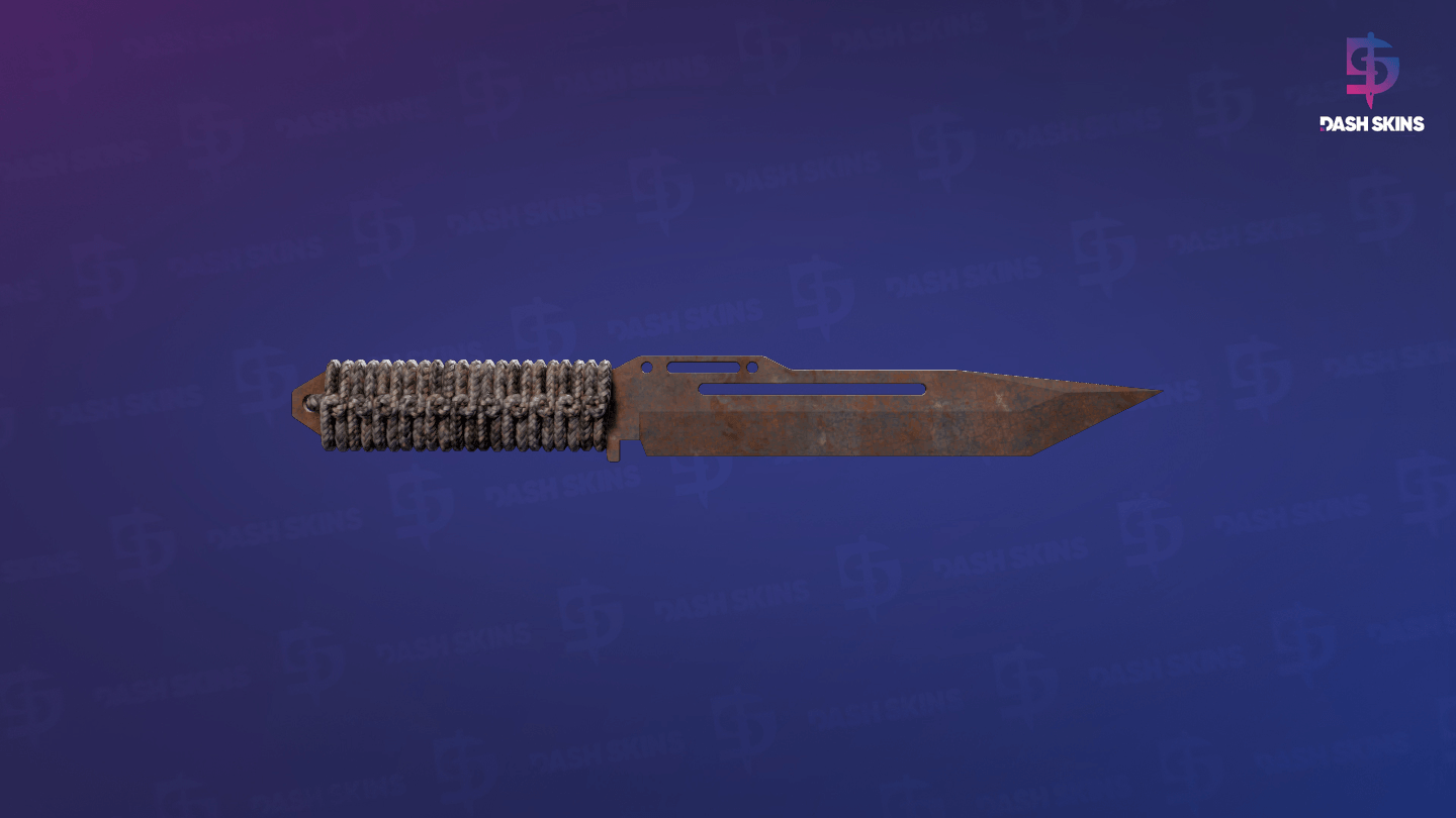 ★ Paracord Knife | Rust Coat (Battle-Scarred) Screenshot Playside