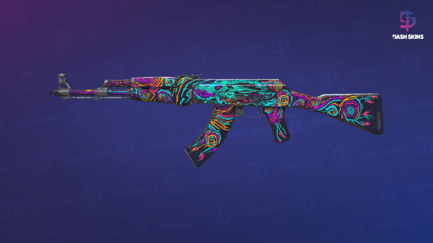 AK-47 | Nightwish (Well-Worn) Screenshot Playside