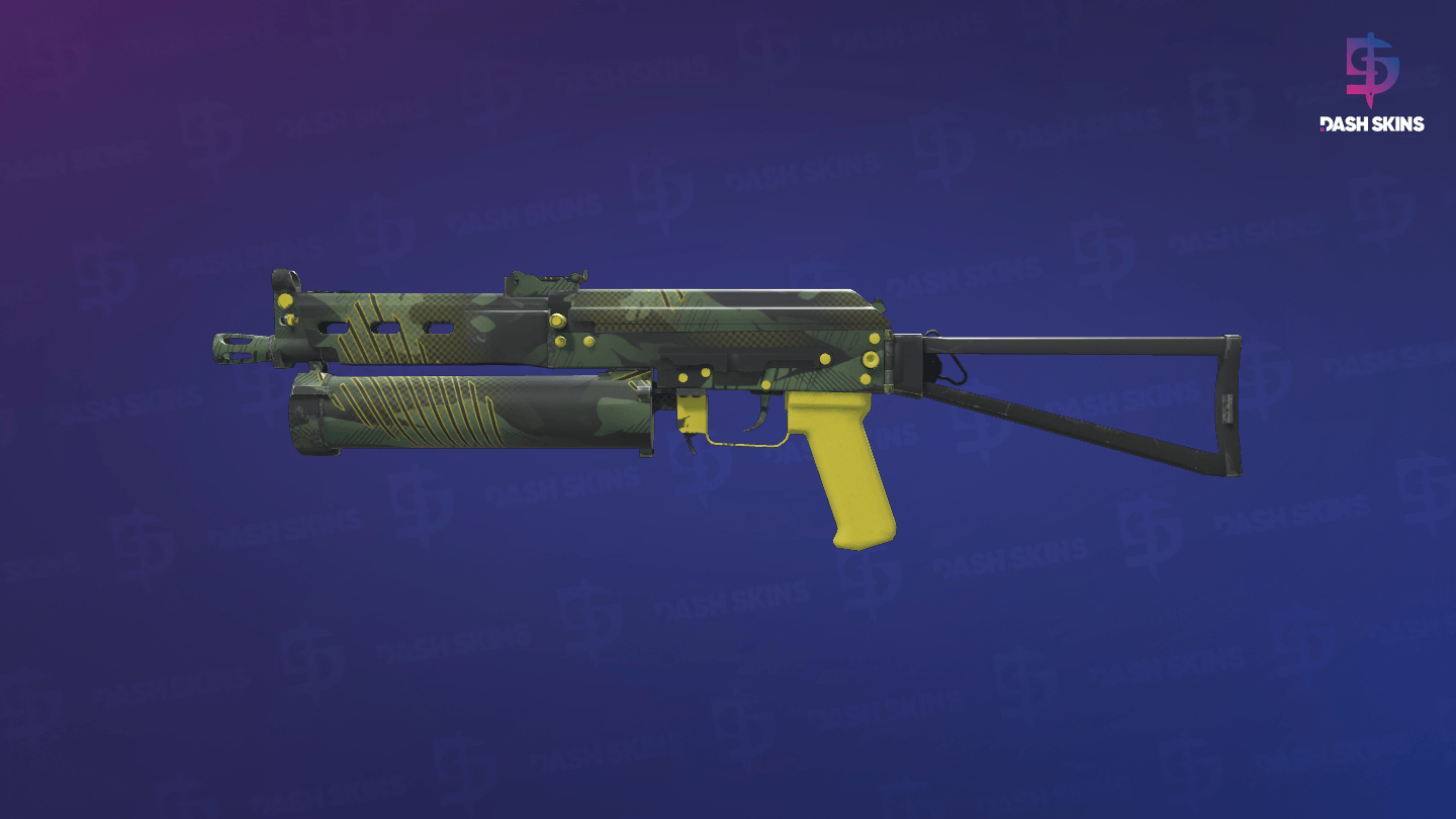 PP-Bizon | Jungle Slipstream (Factory New) Screenshot Playside