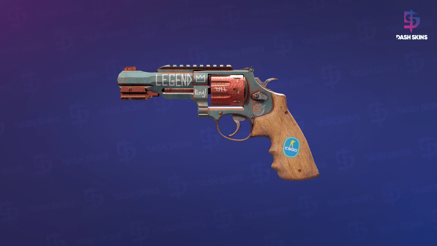 R8 Revolver | Junk Yard (Minimal Wear) Screenshot Playside