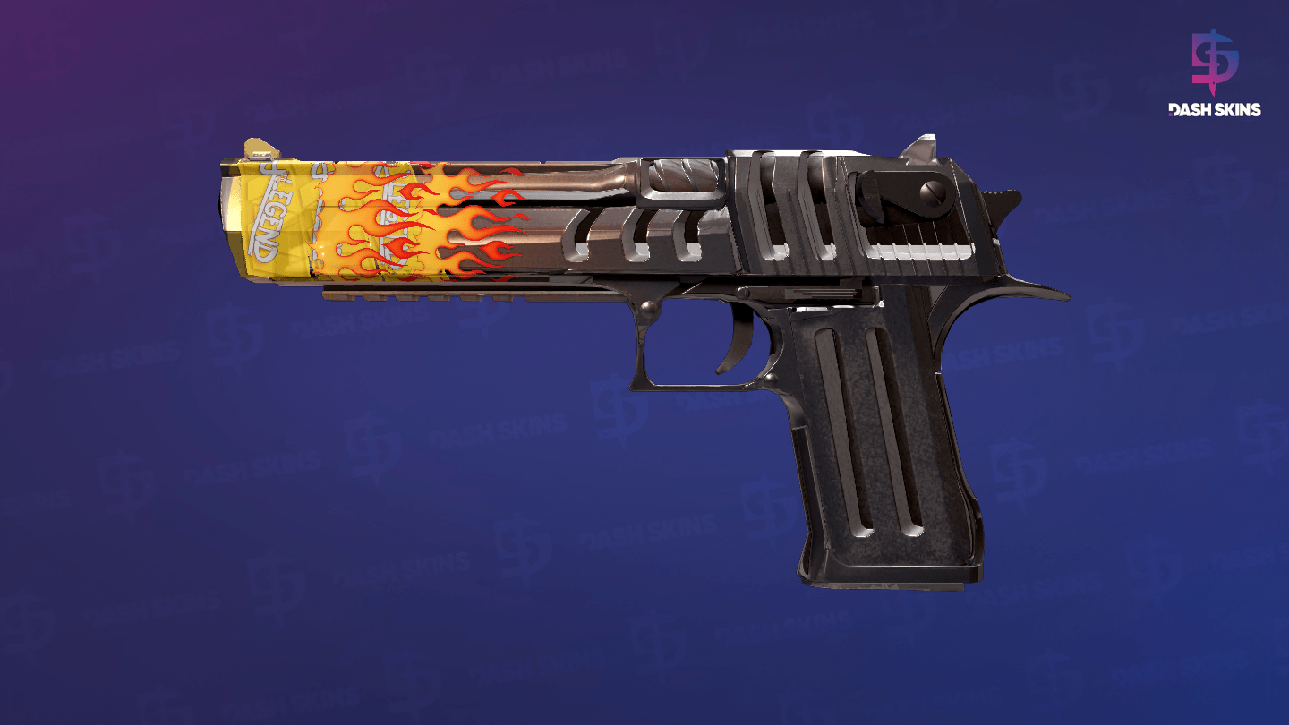 Desert Eagle | Light Rail (Well-Worn) Screenshot Playside