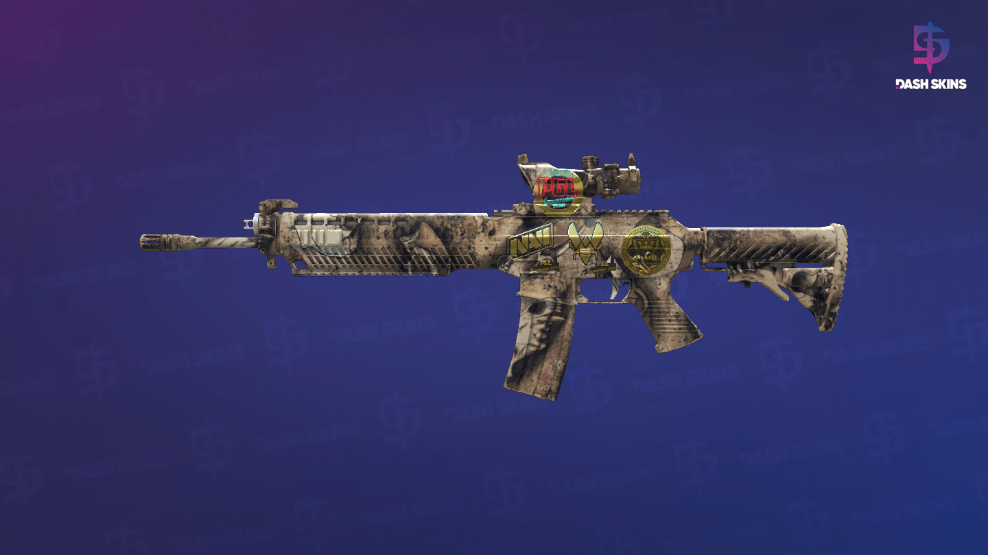 Souvenir SG 553 | Bleached (Factory New) Screenshot Playside