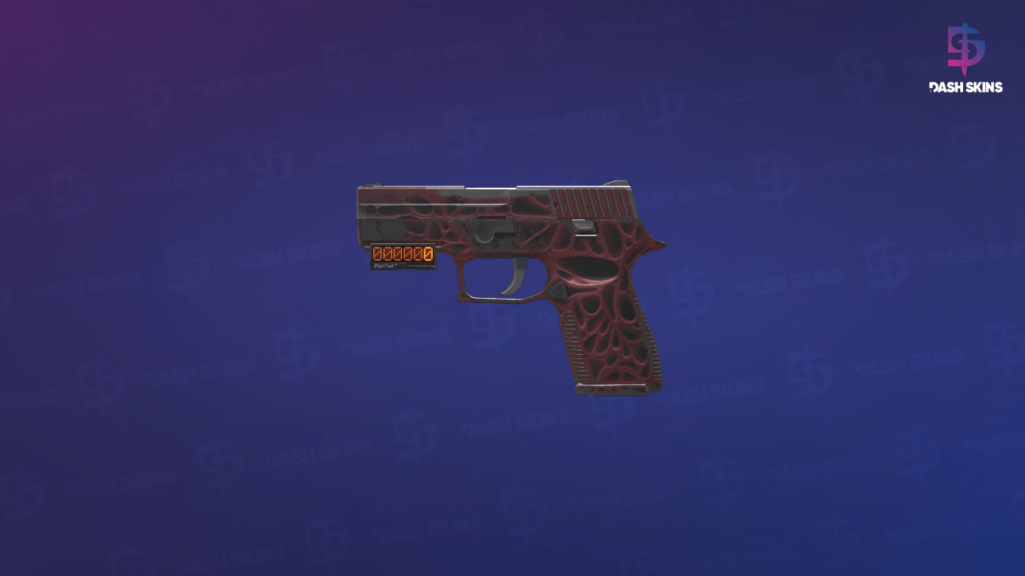 StatTrak™ P250 | Contaminant (Well-Worn) Screenshot Playside