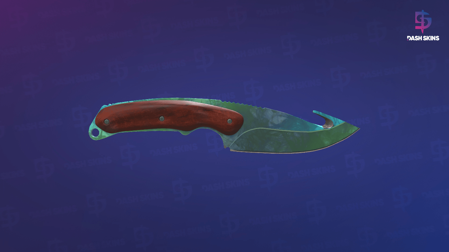 ★ Gut Knife | Gamma Doppler (Factory New) - Phase 4 Screenshot Playside