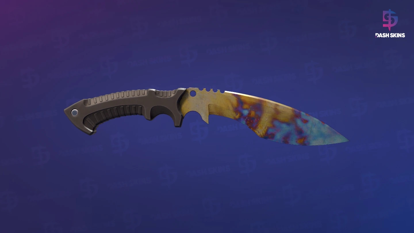 ★ Kukri Knife | Case Hardened (Battle-Scarred) Screenshot Playside
