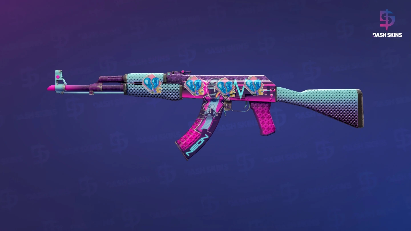 AK-47 | Neon Rider (Minimal Wear) Screenshot Playside