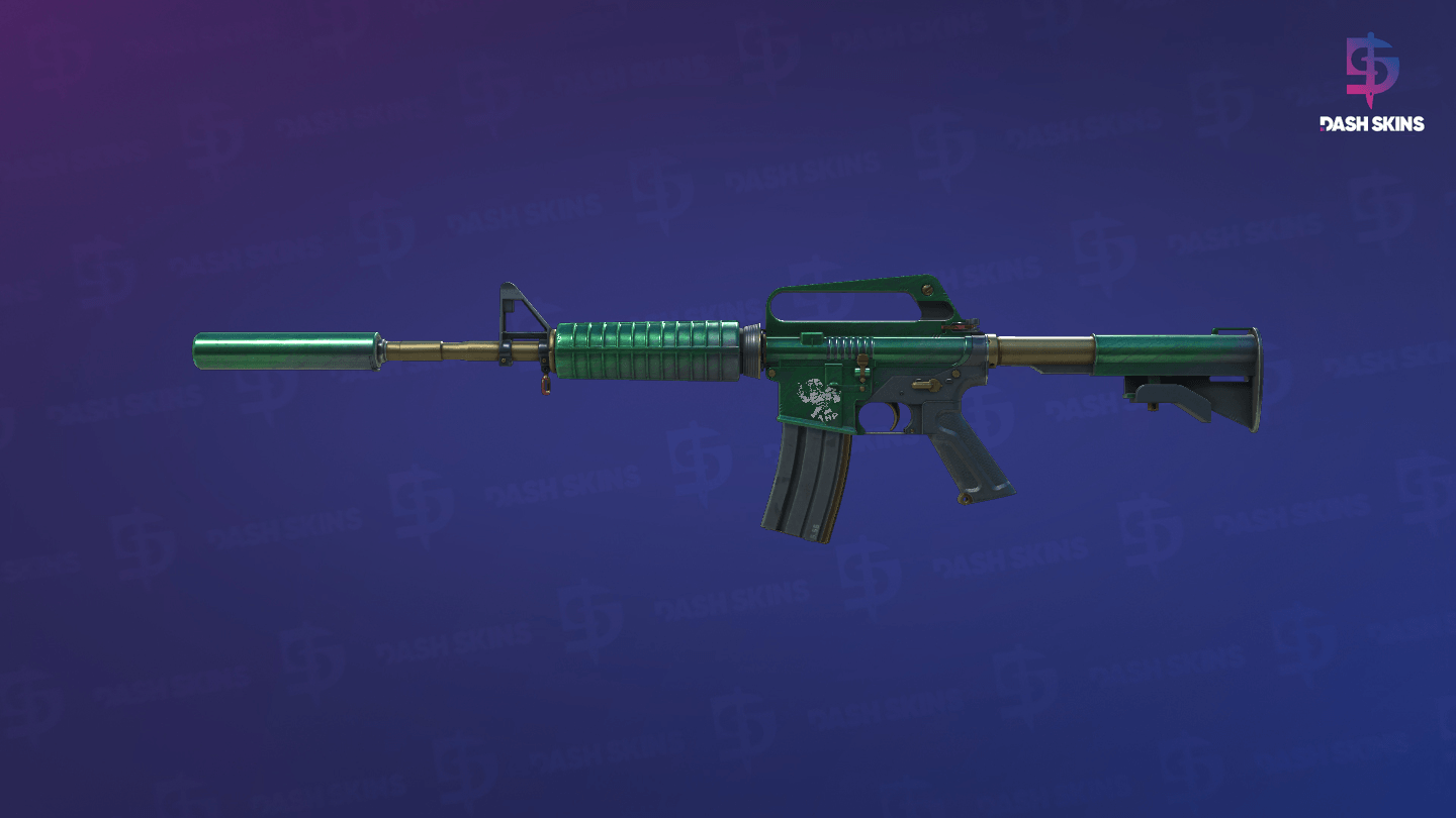 M4A1-S | Electrum (Well-Worn) Screenshot Playside