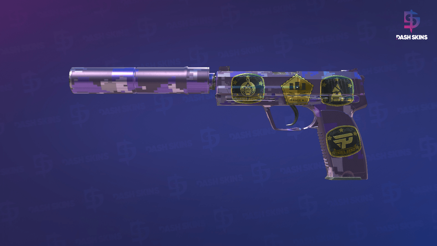 Souvenir USP-S | Purple DDPAT (Factory New) Screenshot Playside