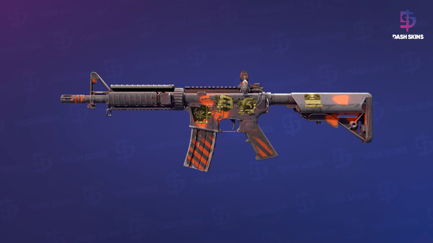 Souvenir M4A4 | Radiation Hazard (Field-Tested) Screenshot Playside