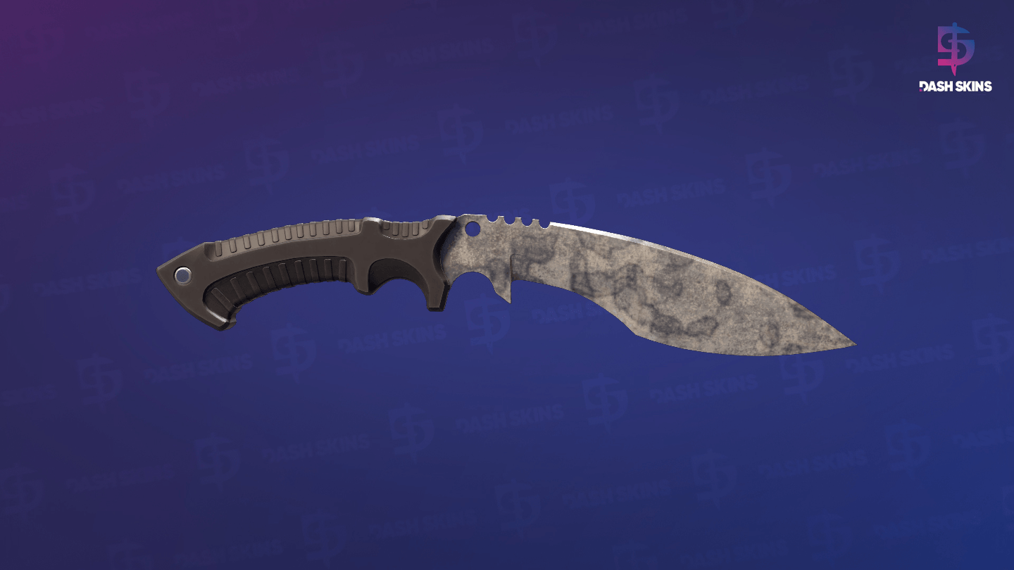 ★ Kukri Knife | Stained (Battle-Scarred) Screenshot Playside