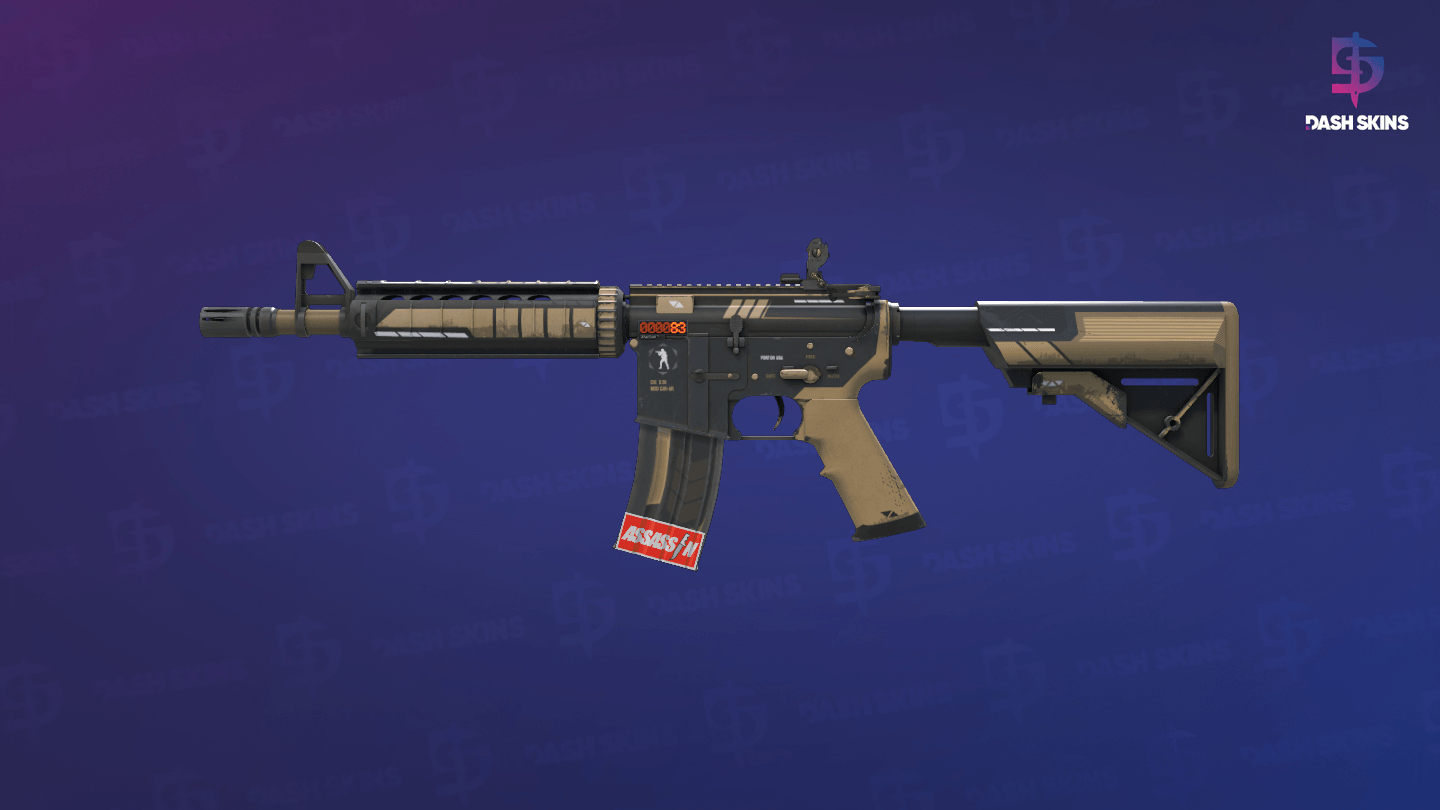 StatTrak™ M4A4 | Desert-Strike (Factory New) Screenshot Playside