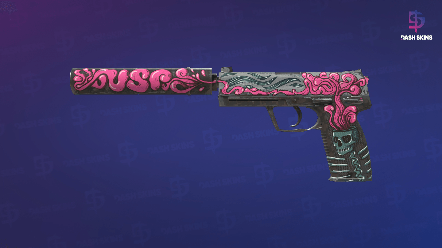 USP-S | Cortex (Well-Worn) Screenshot Playside