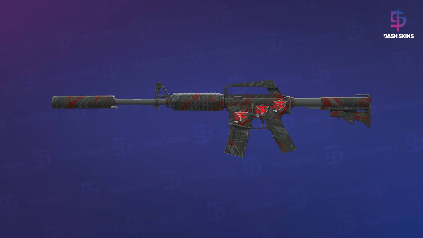 M4A1-S | Blood Tiger (Minimal Wear) Screenshot Playside