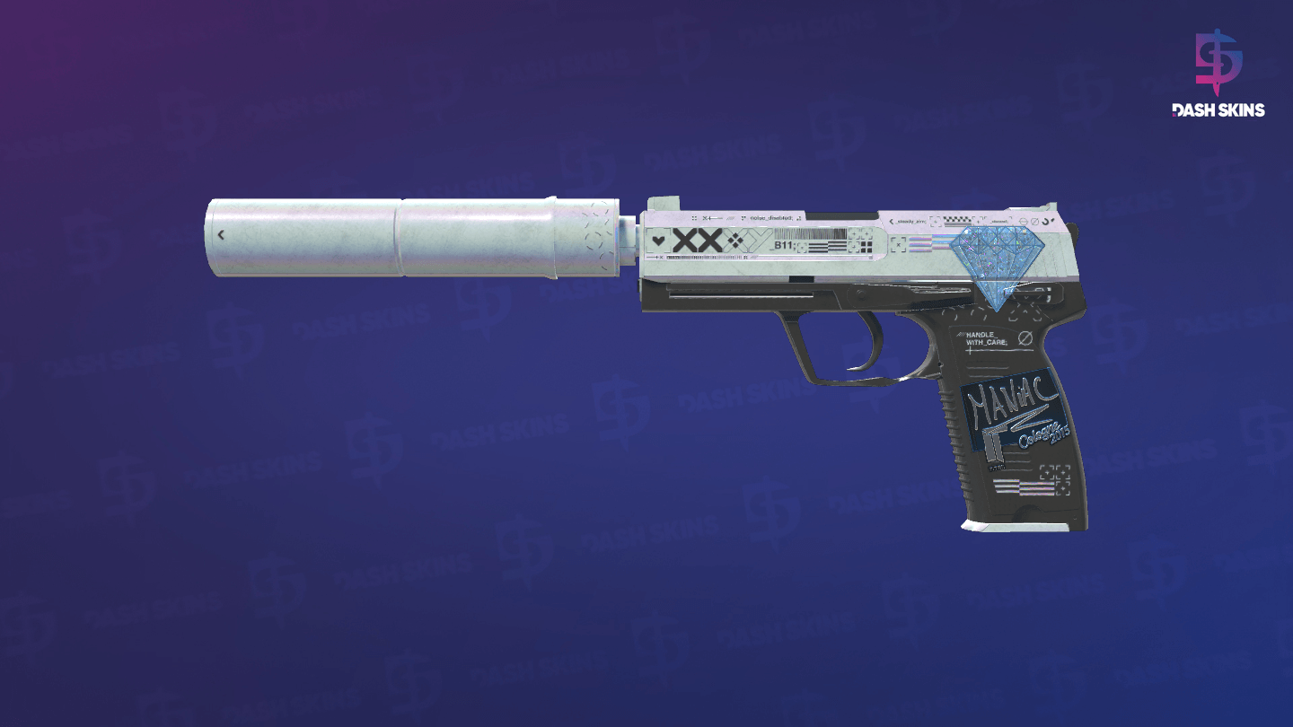 USP-S | Printstream (Well-Worn) Screenshot Playside