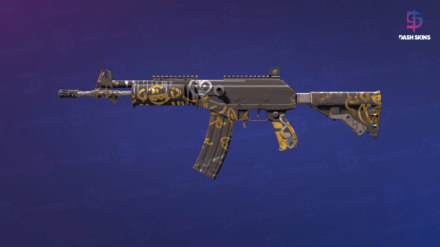 Galil AR | Metallic Squeezer (Minimal Wear) Screenshot Playside
