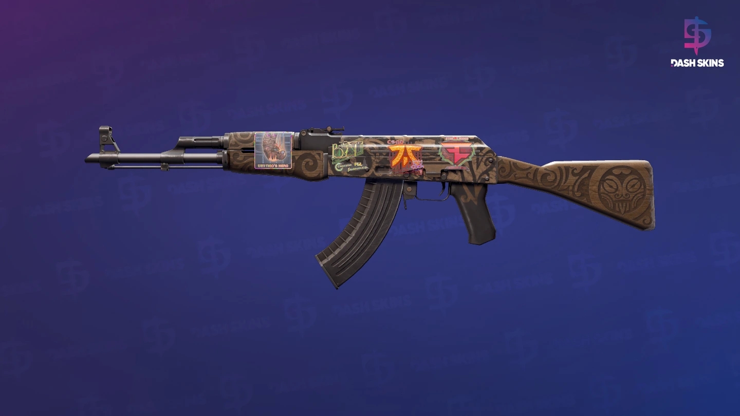 AK-47 | Uncharted (Field-Tested) Screenshot Playside
