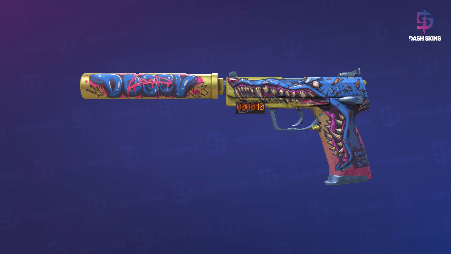 StatTrak™ USP-S | Jawbreaker (Minimal Wear) Screenshot Playside