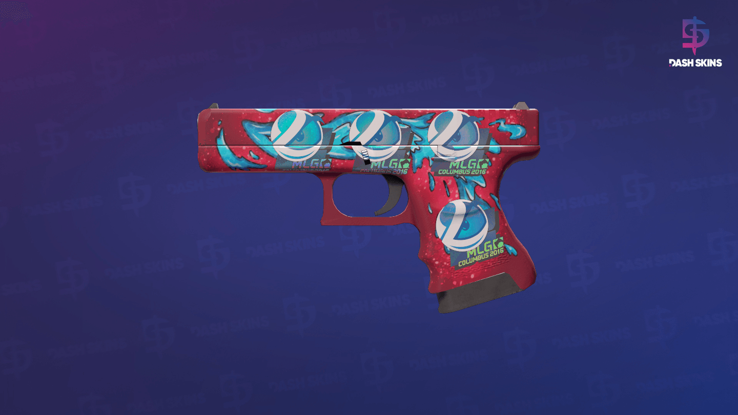 Glock-18 | Water Elemental (Factory New) Screenshot Playside