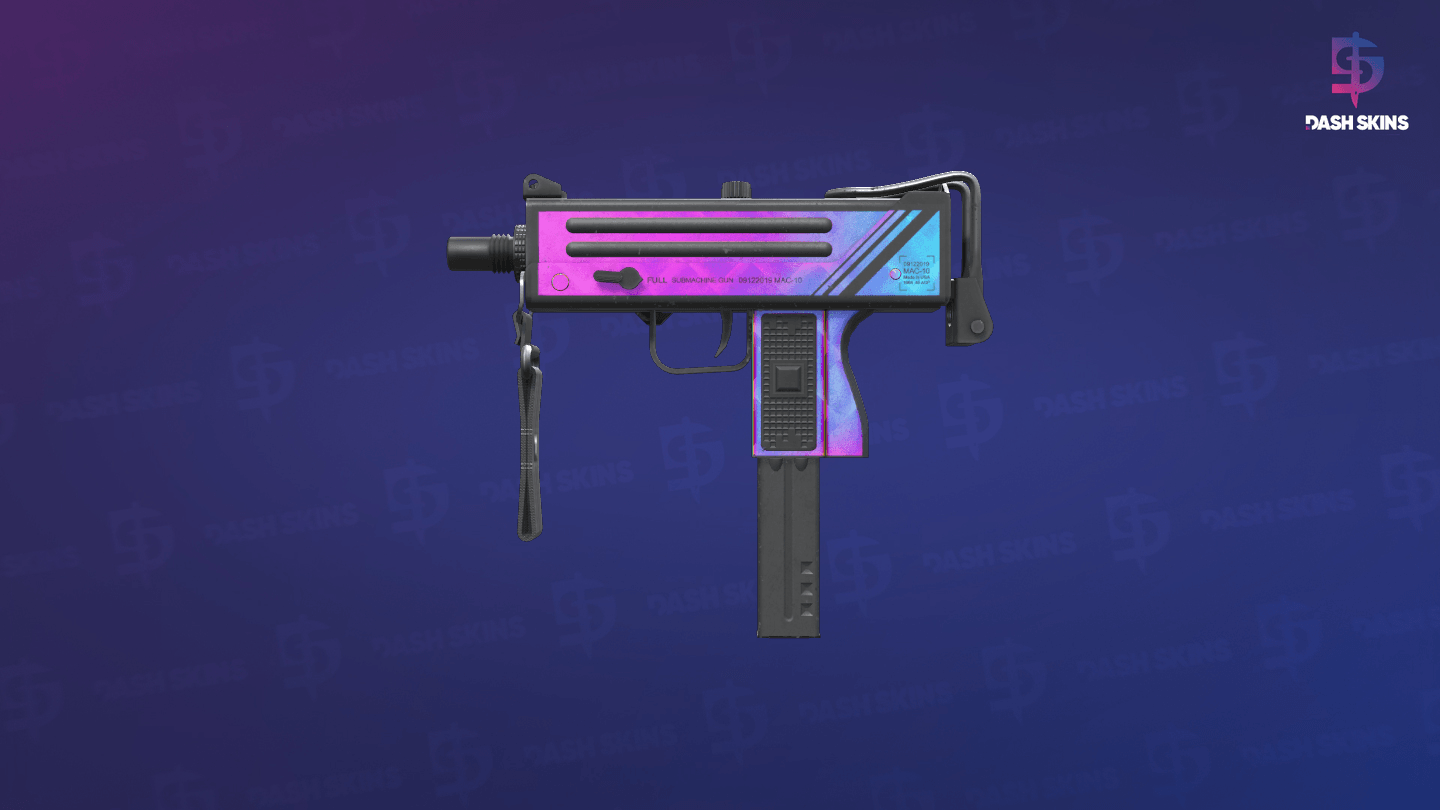 MAC-10 | Disco Tech (Well-Worn) Screenshot Playside