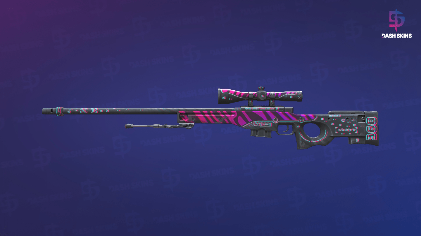 AWP | Chromatic Aberration (Field-Tested) Screenshot Playside