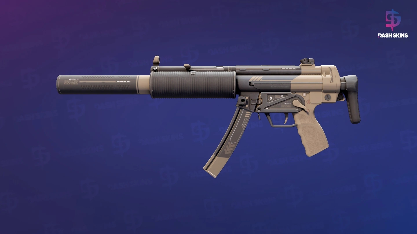 MP5-SD | Desert Strike (Factory New) Screenshot Playside
