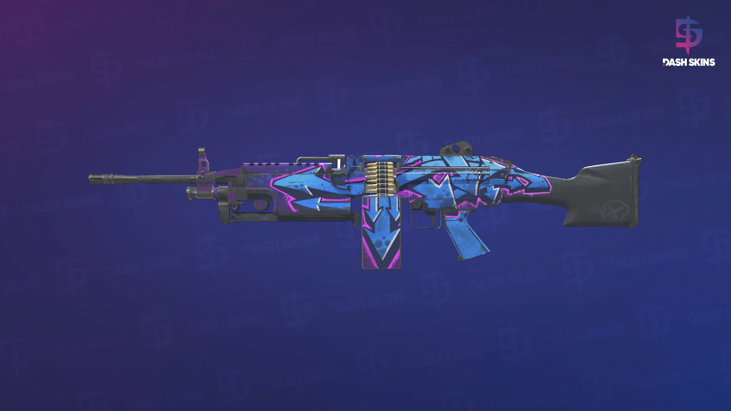 M249 | Downtown (Field-Tested) Screenshot Playside