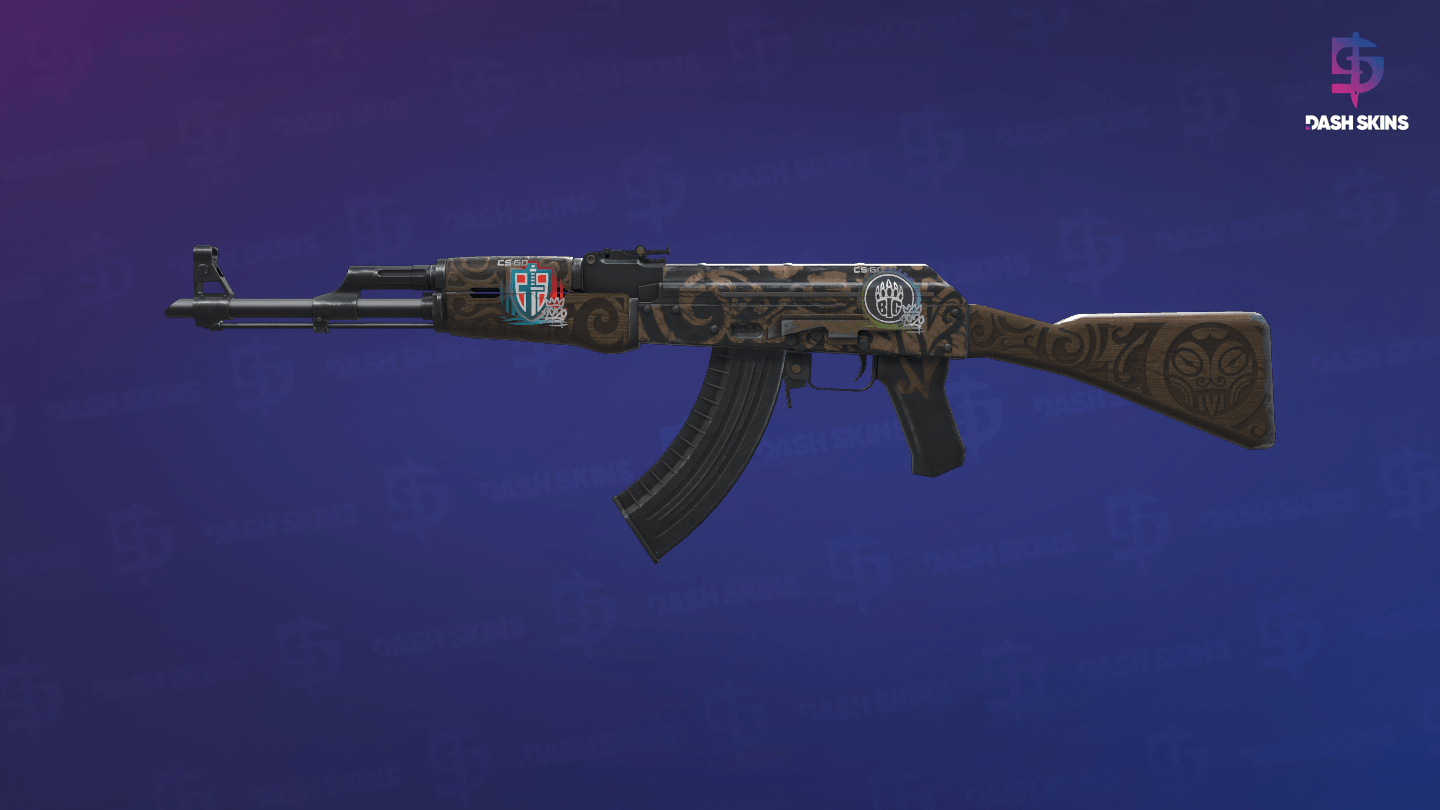 AK-47 | Uncharted (Field-Tested) Screenshot Playside