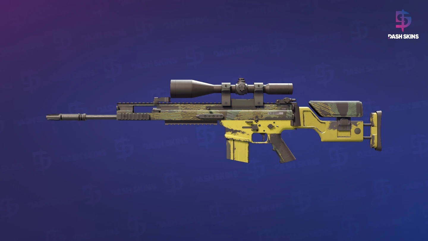 SCAR-20 | Jungle Slipstream (Field-Tested) Screenshot Playside