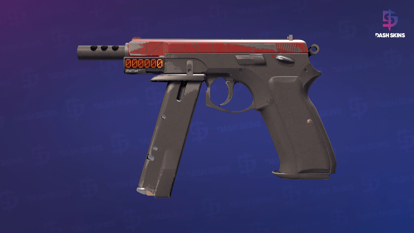 StatTrak™ CZ75-Auto | Crimson Web (Field-Tested) Screenshot Playside