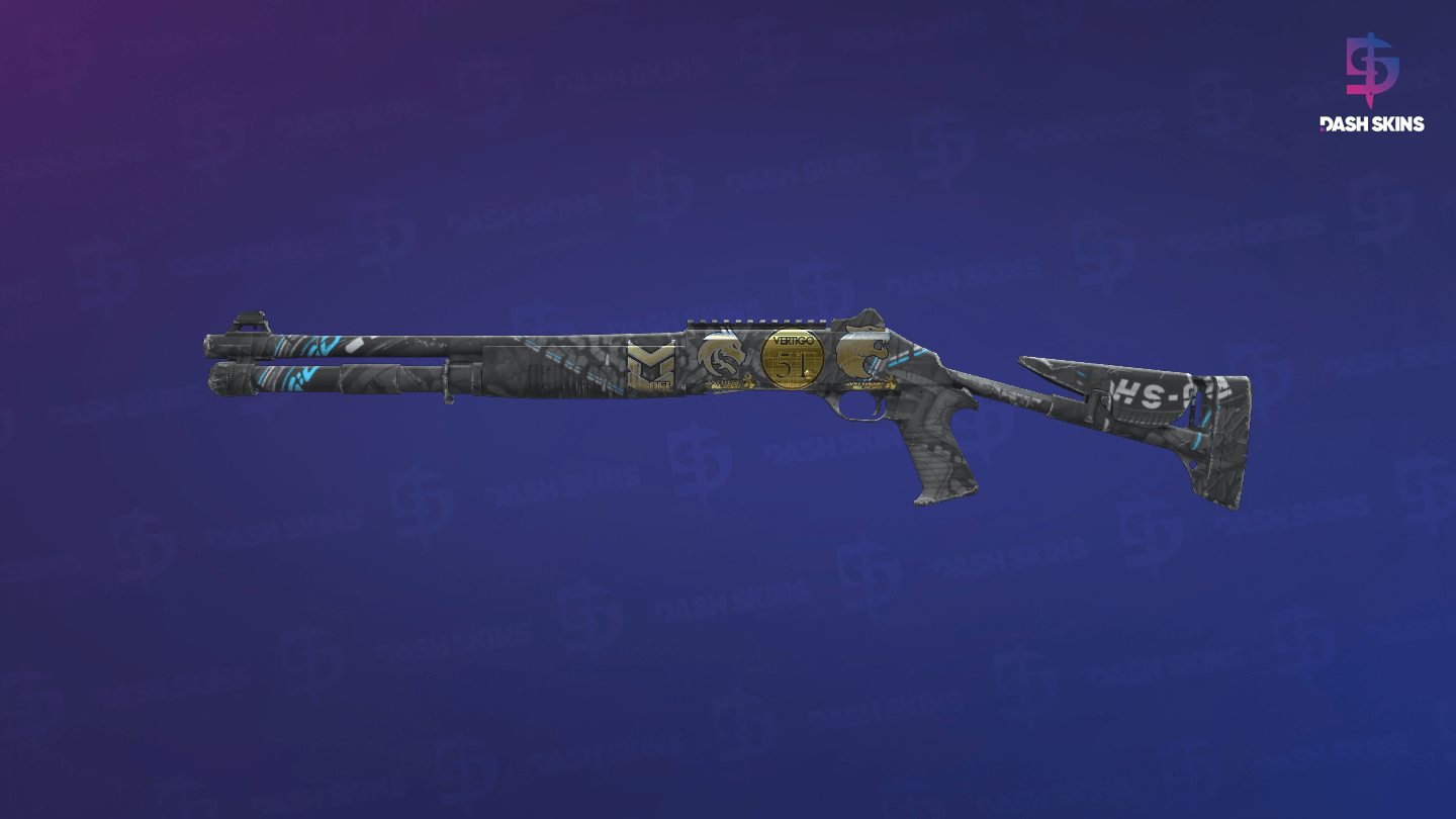 Souvenir XM1014 | Blue Tire (Minimal Wear) Screenshot Playside