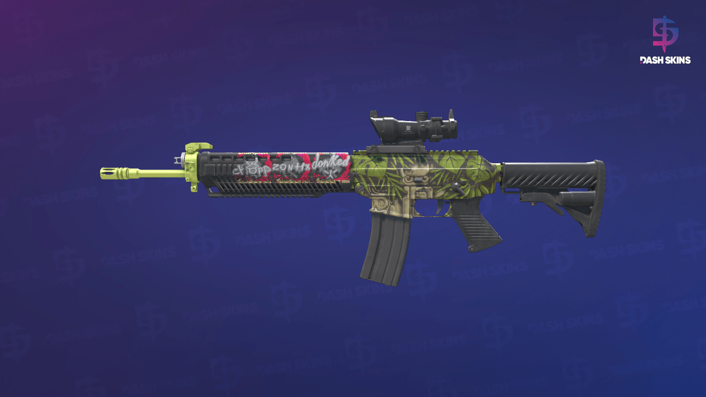 Souvenir SG 553 | Lush Ruins (Factory New) Screenshot Playside