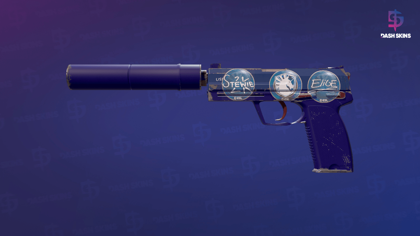USP-S | Royal Blue (Minimal Wear) Screenshot Playside