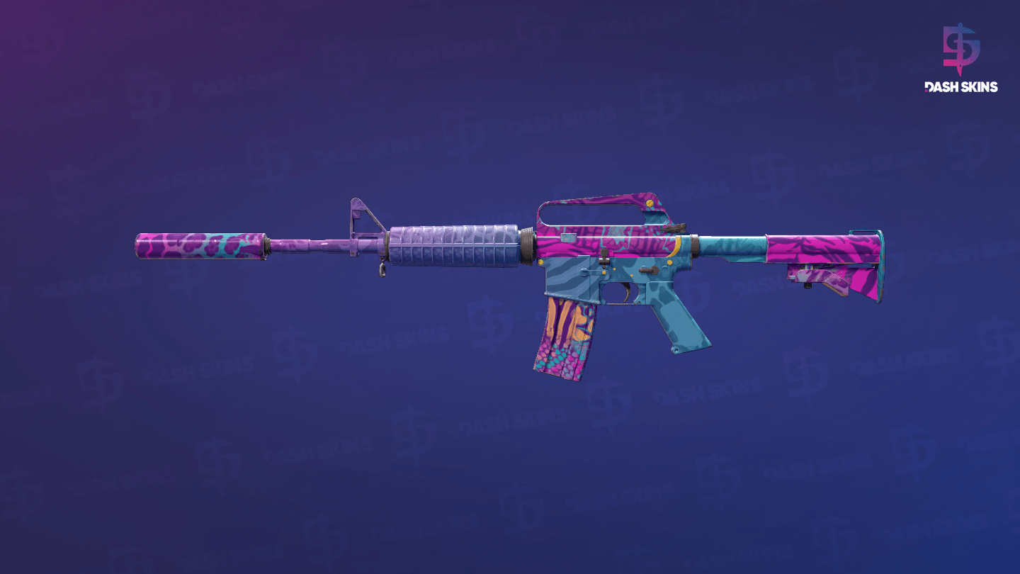 M4A1-S | Party Animal (Minimal Wear) Screenshot Playside