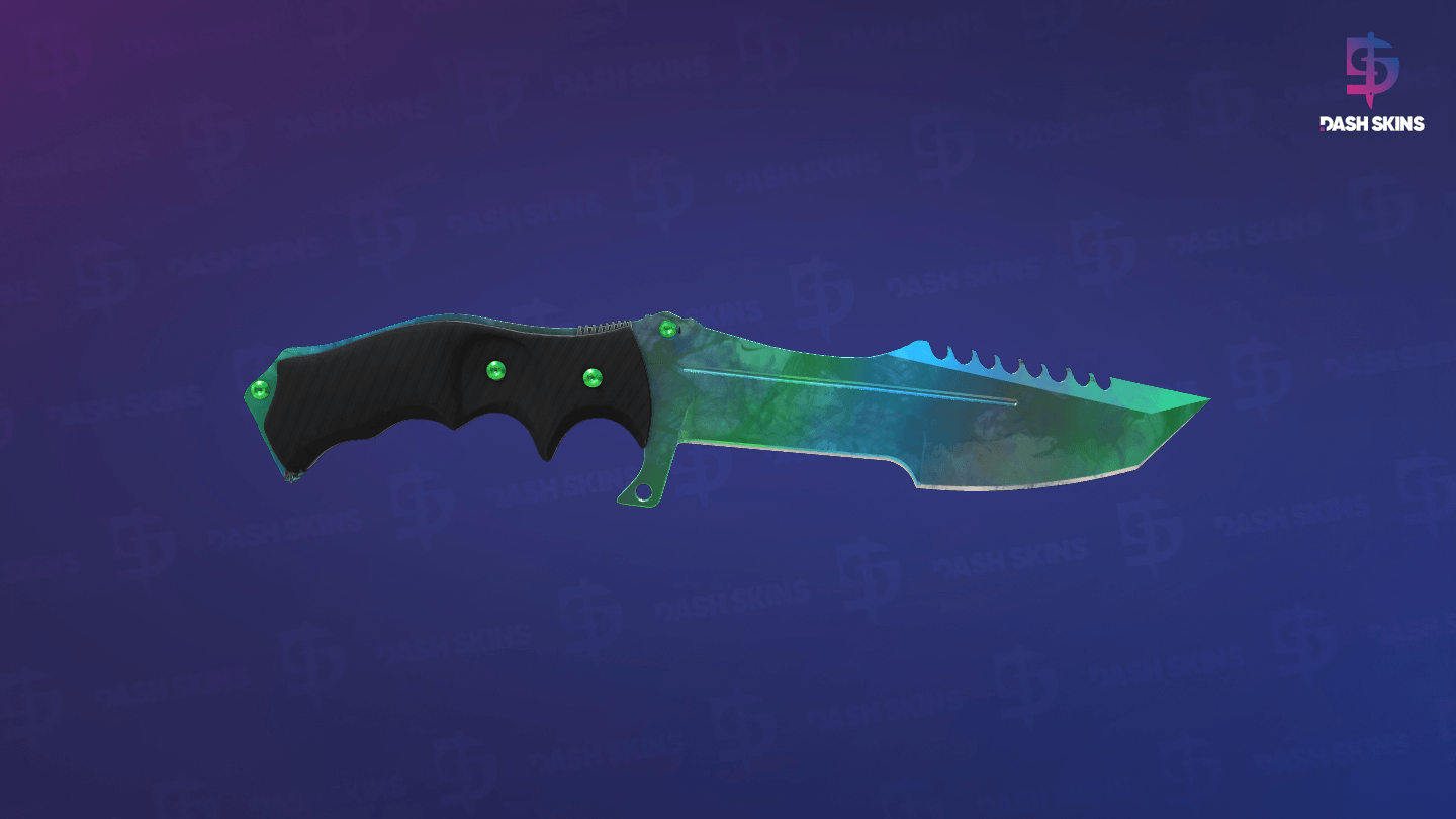 ★ Huntsman Knife | Gamma Doppler (Factory New) - Phase 3 Screenshot Playside