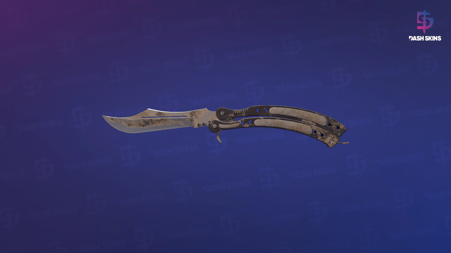 ★ Butterfly Knife | Scorched (Battle-Scarred) Screenshot Playside