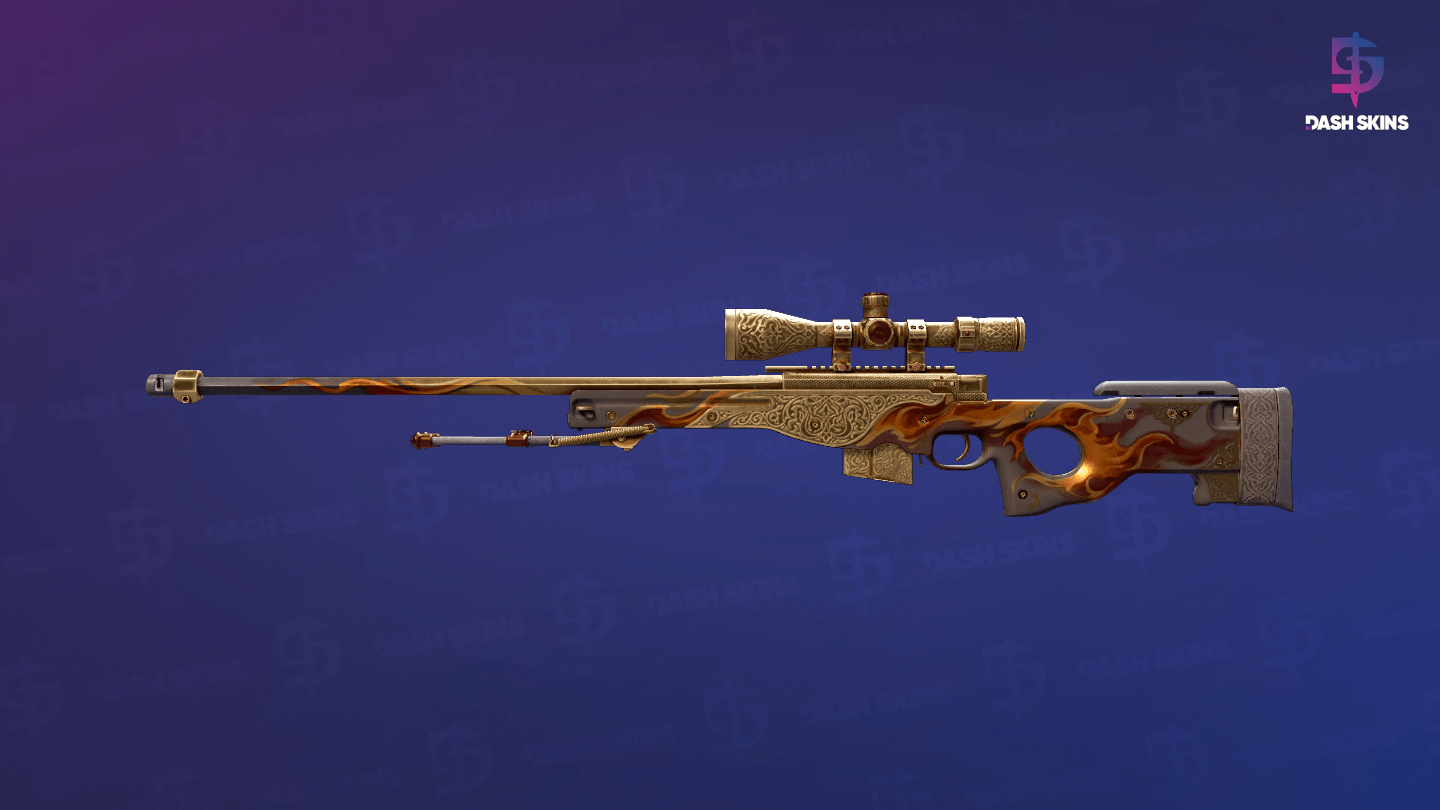 AWP | Sovereign Flame (Field-Tested) Screenshot Playside