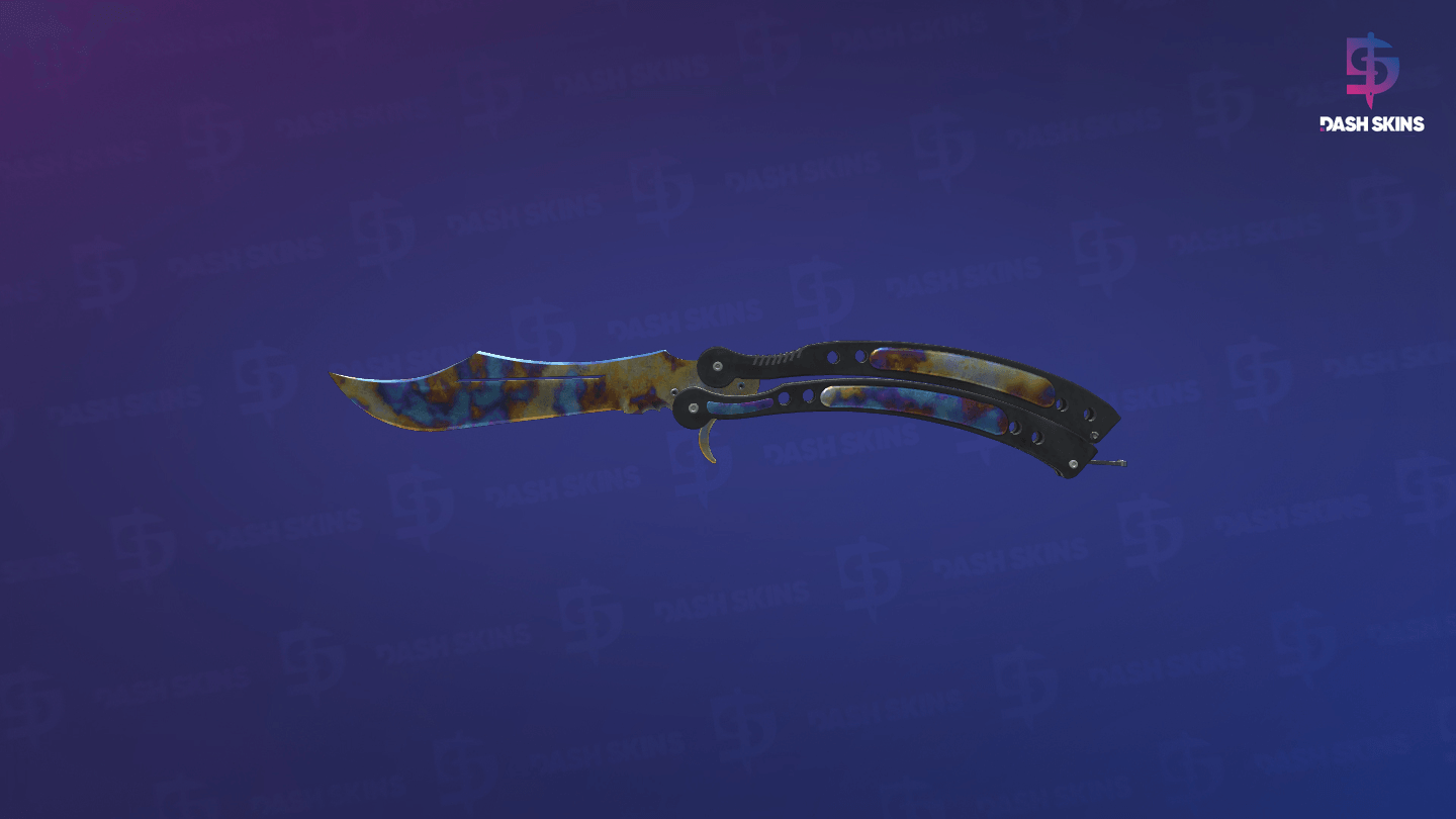★ Butterfly Knife | Case Hardened (Field-Tested) Screenshot Playside