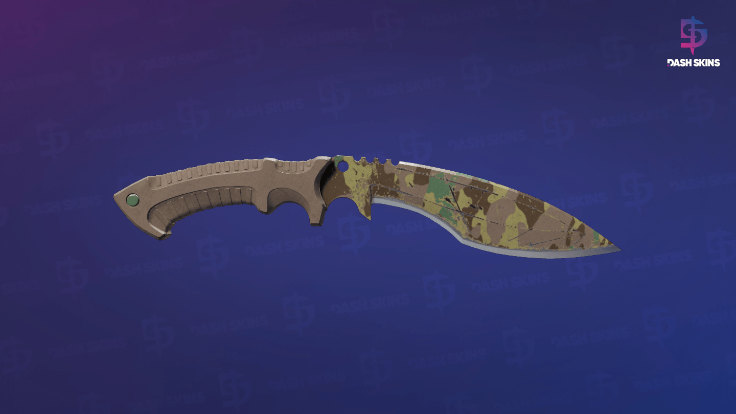 ★ Kukri Knife | Boreal Forest (Well-Worn) Screenshot Playside