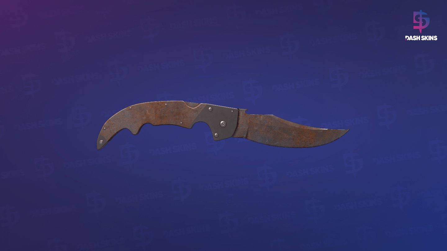 ★ Falchion Knife | Rust Coat (Battle-Scarred) Screenshot Playside