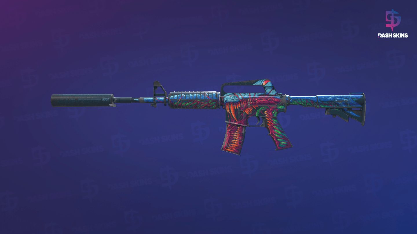 M4A1-S | Hyper Beast (Well-Worn) Screenshot Playside
