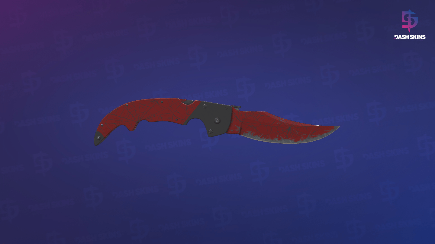 ★ Falchion Knife | Crimson Web (Field-Tested) Screenshot Playside
