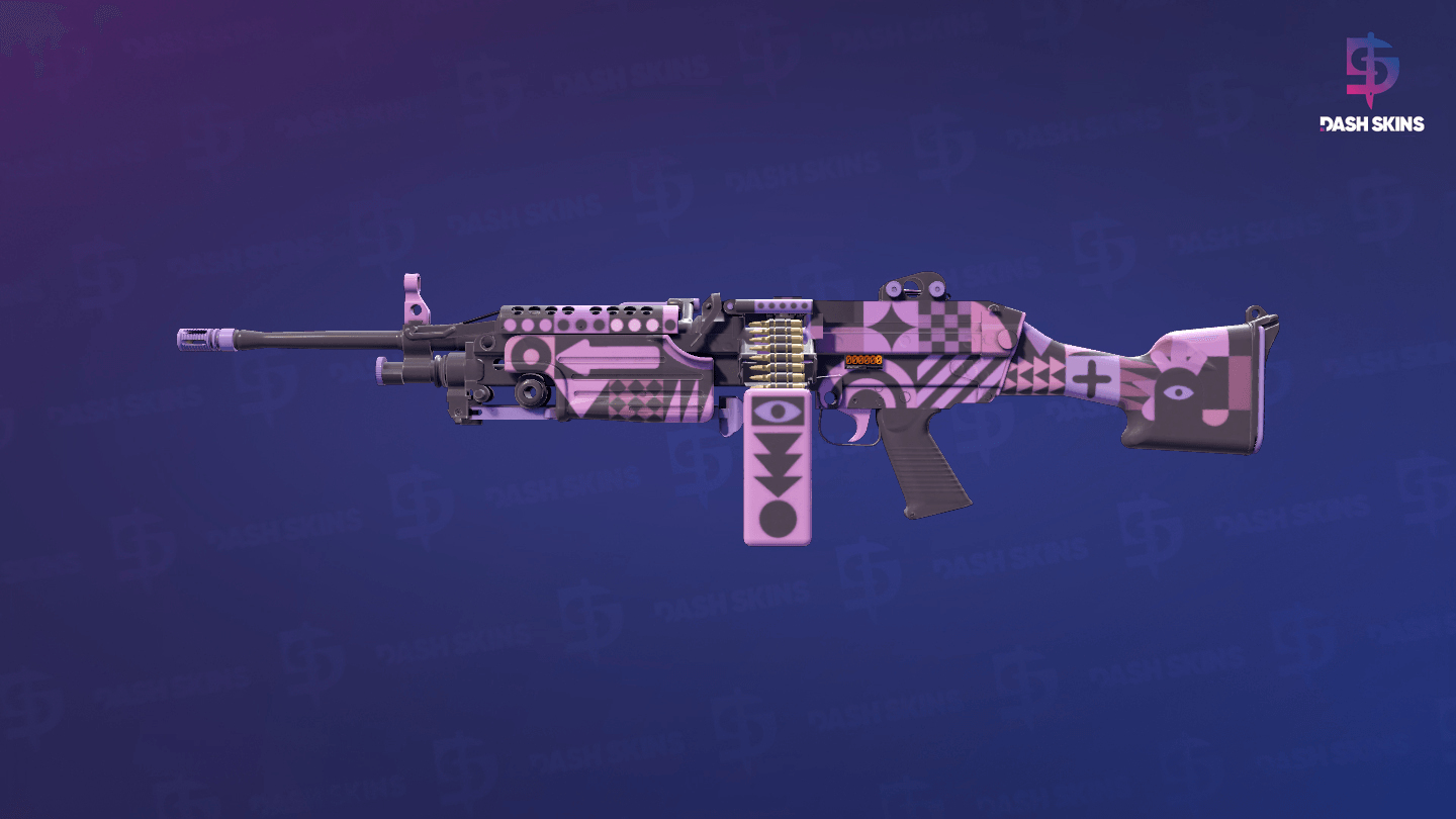 StatTrak™ M249 | Bock Blocks (Factory New) Screenshot Playside
