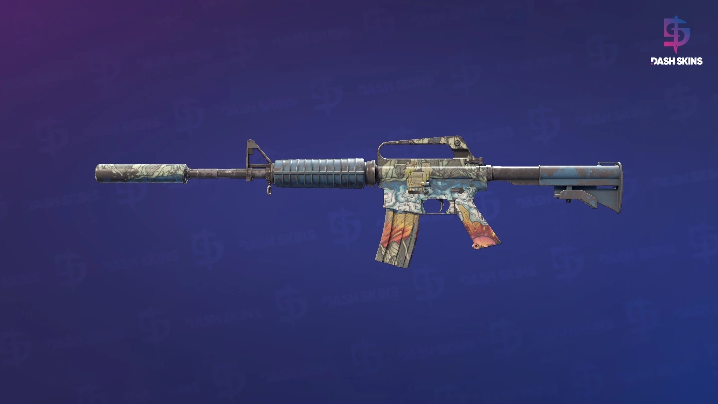 M4A1-S | Solitude (Battle-Scarred) Screenshot Playside