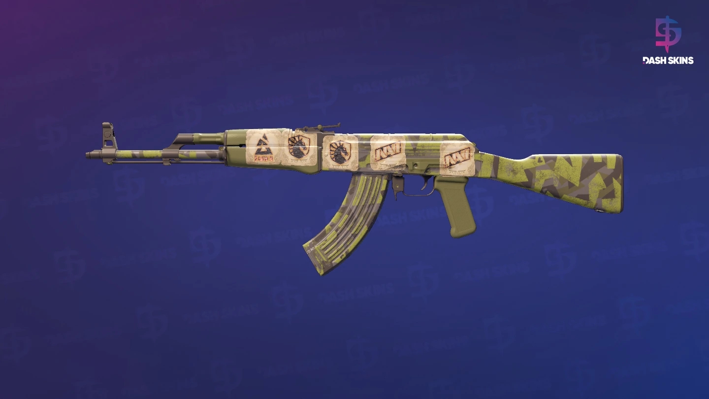 AK-47 | Olive Polycam (Factory New) Screenshot Playside