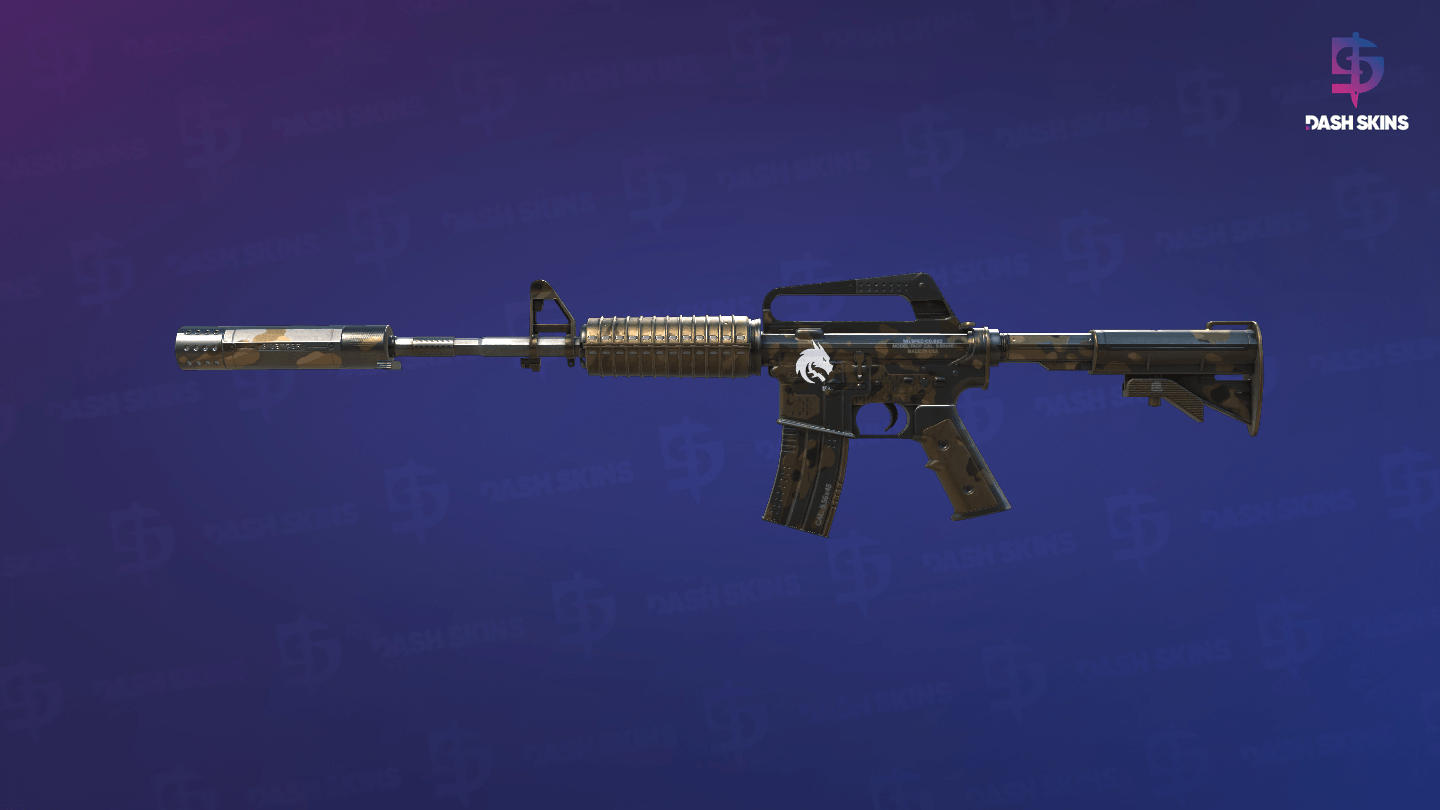 M4A1-S | Mud-Spec (Minimal Wear) Screenshot Playside