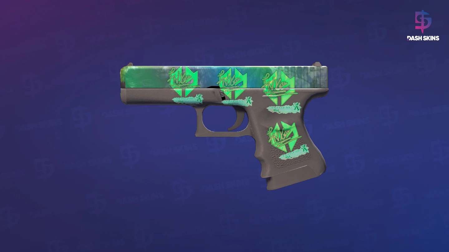 Glock-18 | Gamma Doppler (Minimal Wear) - Phase 3 Screenshot Playside