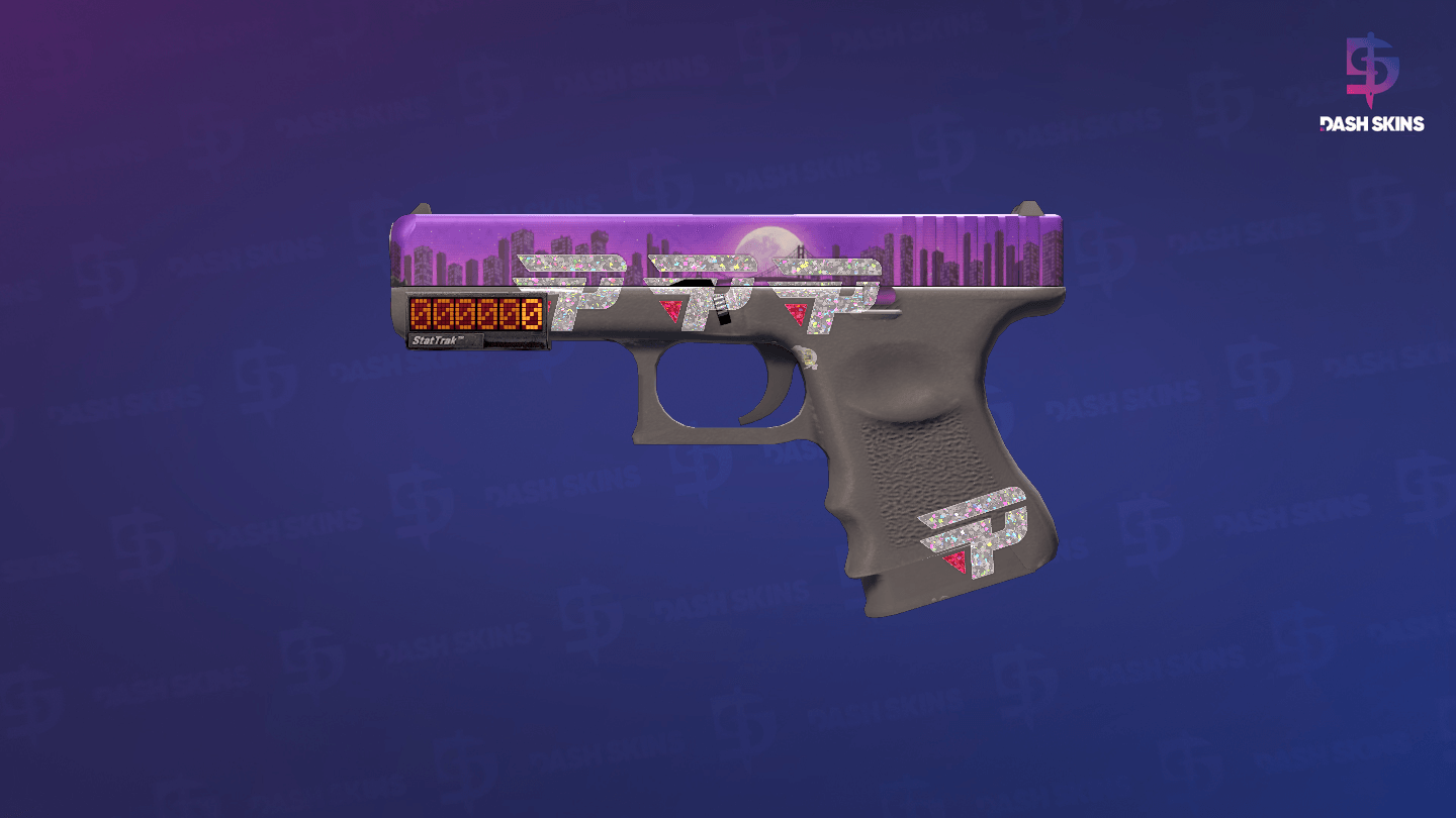 StatTrak™ Glock-18 | Moonrise (Factory New) Screenshot Playside