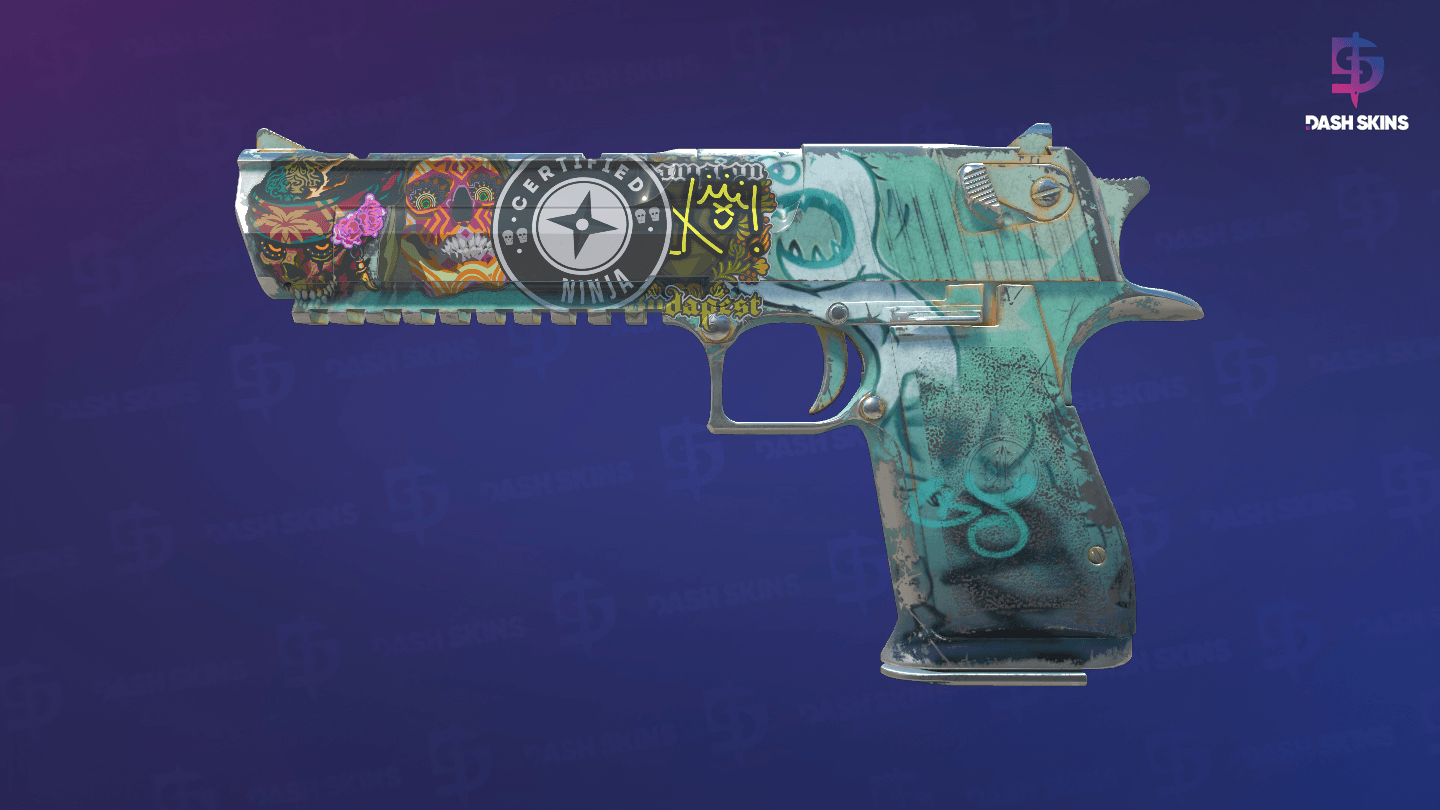 Desert Eagle | Tilted (Well-Worn) Screenshot Playside